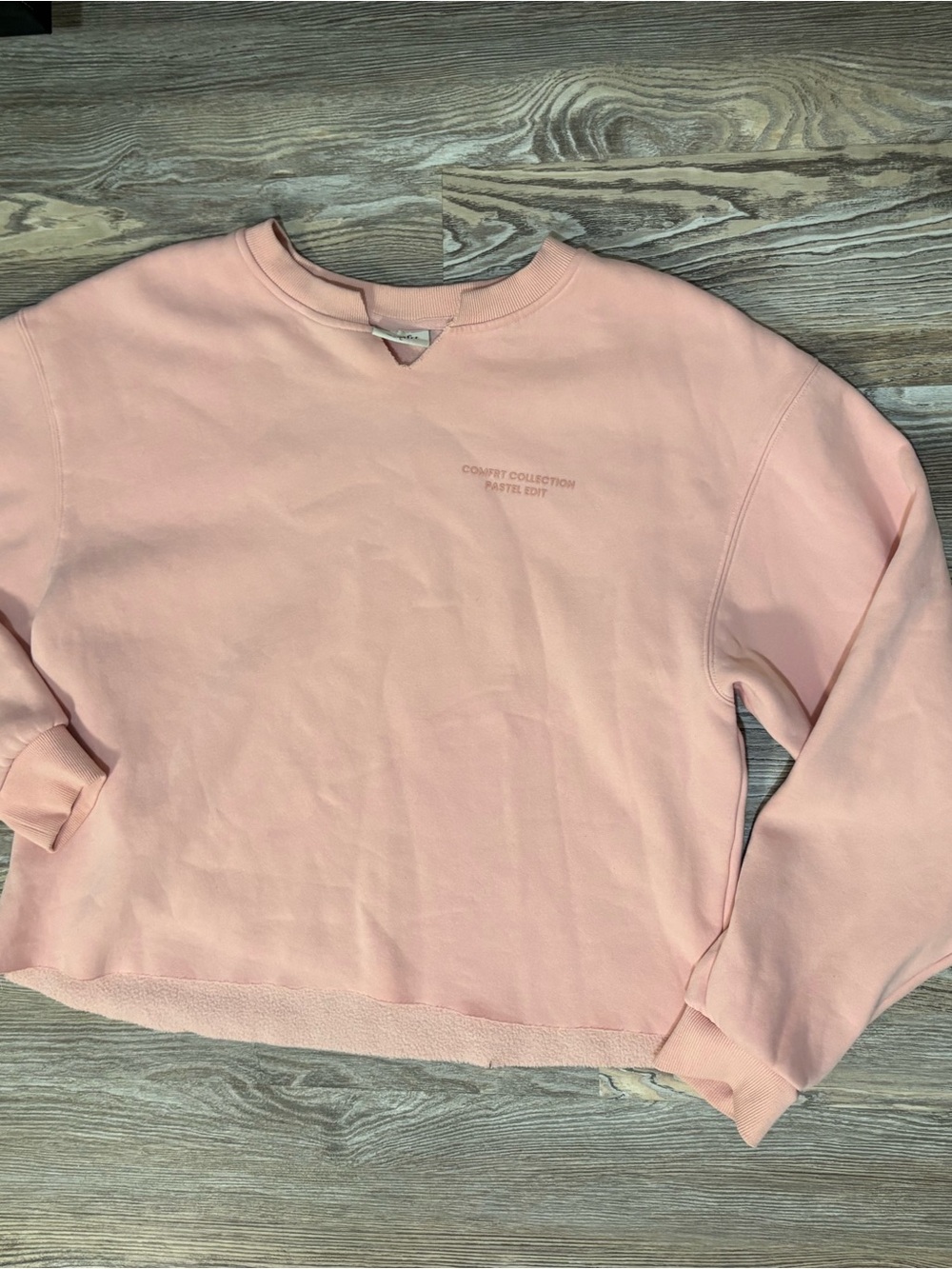 Pastel Pink Women's Crewneck Sweatshirt